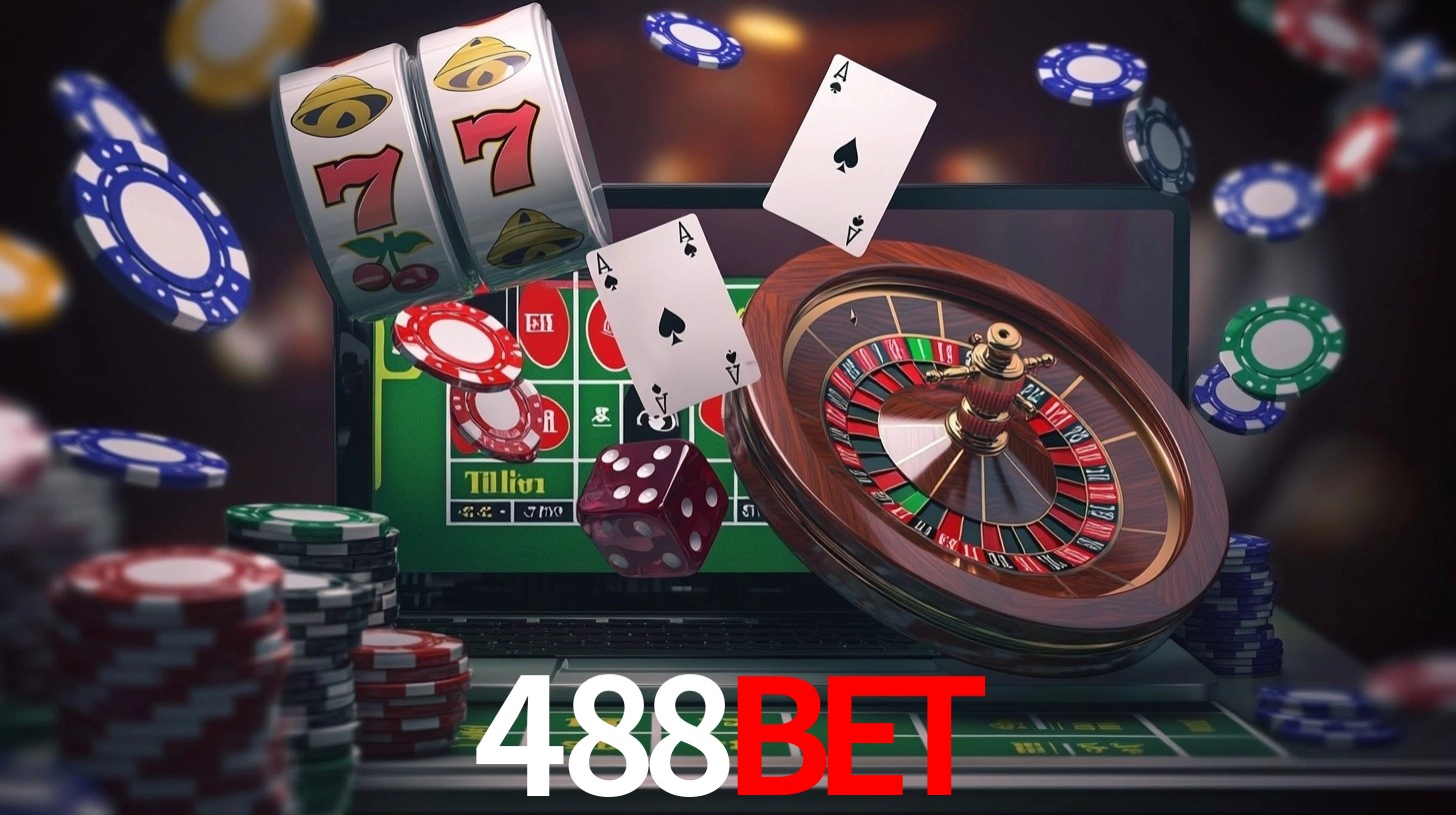 488bet Logo - Bônus com Rollover Justo